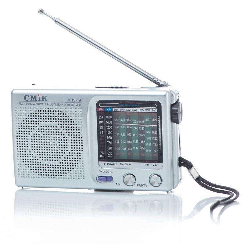 CMiK Mini Digital Portable Radio KK-9 - FM /AM / TV Receiver