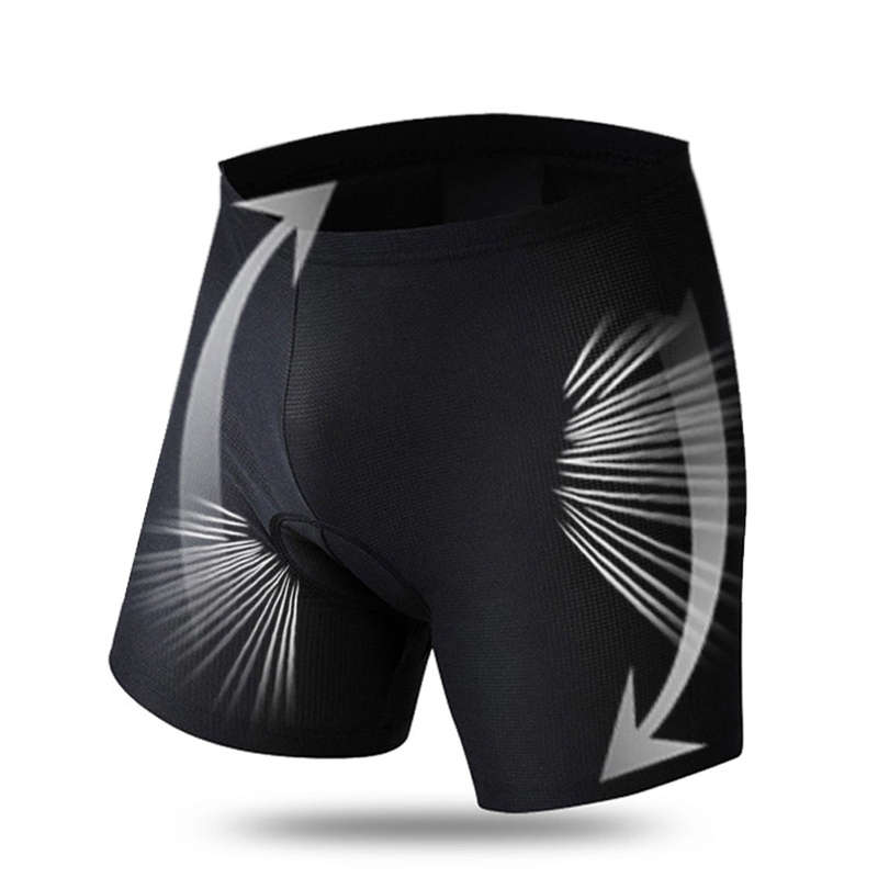 WOSAWE Cycling Shorts Sponge Padded Downhill Mtb Shorts Men Women Bicycle Breathable Quick Dr... - S