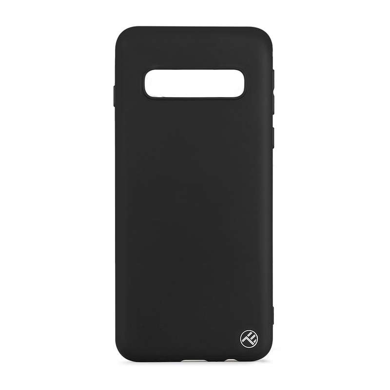 Tellur Cover Matte Silicone for Samsung Galaxy S10 Black - Black / TLL121845 / 5.95E+12