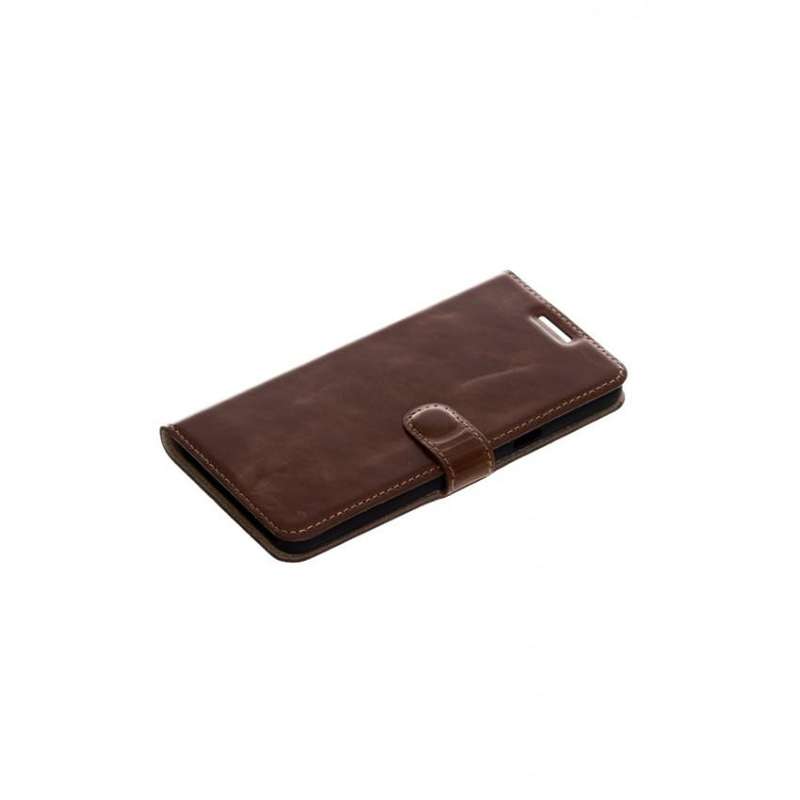 Tellur Book Case Genuine Leather for Samsung A5 2016, Brown - Brown / TLL116753