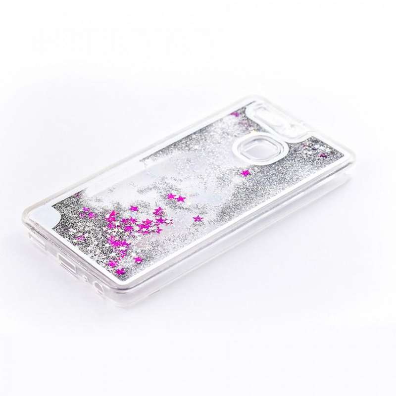 Tellur Hard Case Cover Glitter for Huawei P9 Lite, White - White / TLL122301