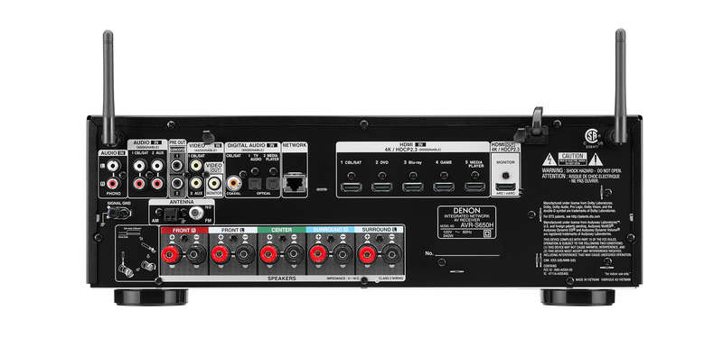 Denon AVR-S650H 5.2 Channel AV Receiver
