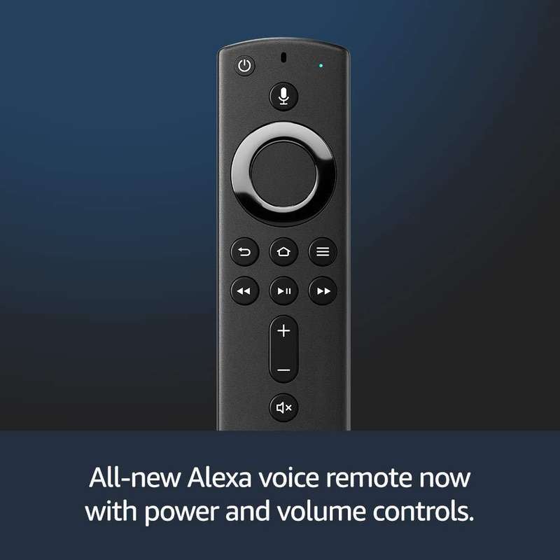Amazon Fire TV Stick with 4K Ultra HD and Alexa Voice Remote