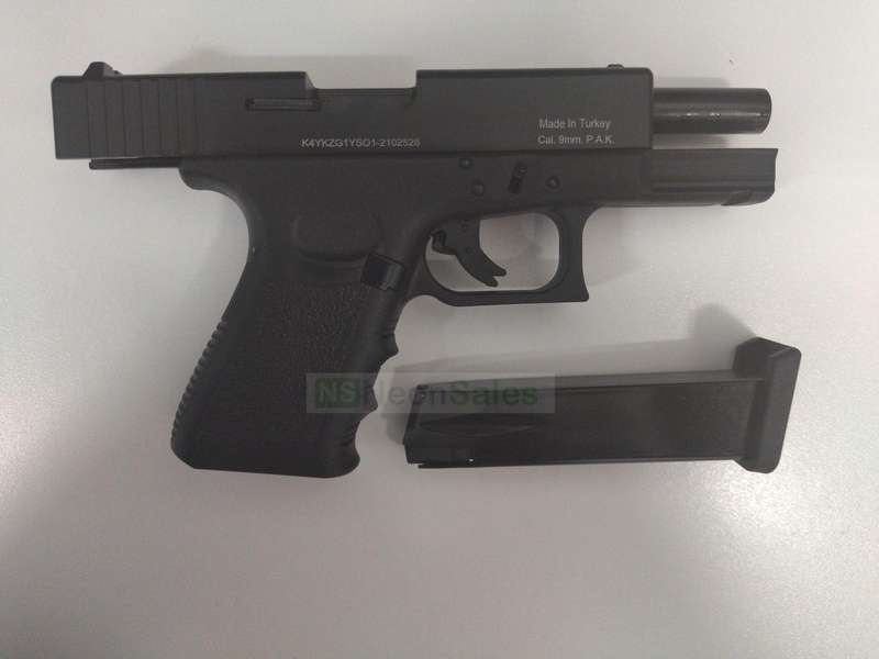 KUZEY GN19 BLANK GUN - BLACK