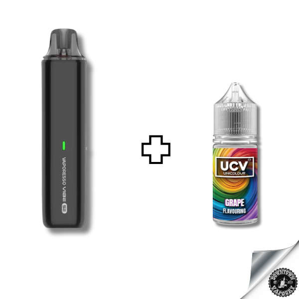Vaporesso Vibe SE Kit + UCV Grape 20mg