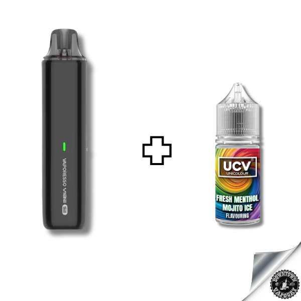 Vaporesso Vibe SE Kit + UCV Menthol Mojito Ice 20mg