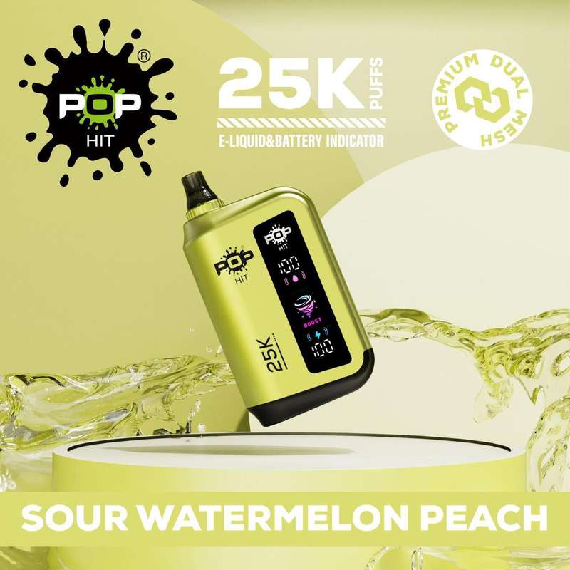 Pop Hit 25k Puffs Disposable Vape 5%