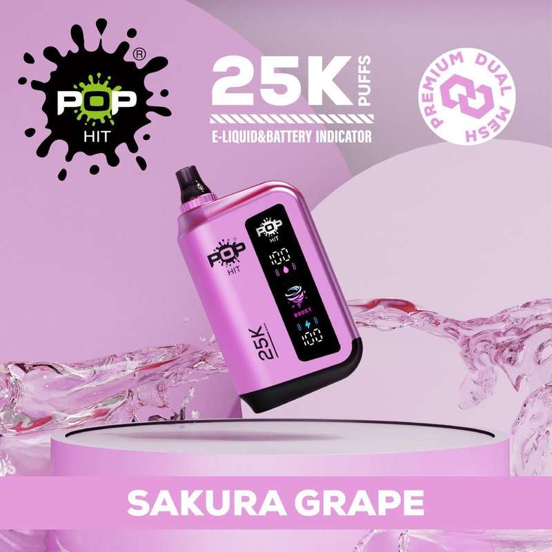 Pop Hit 25k Puffs Disposable Vape 5%