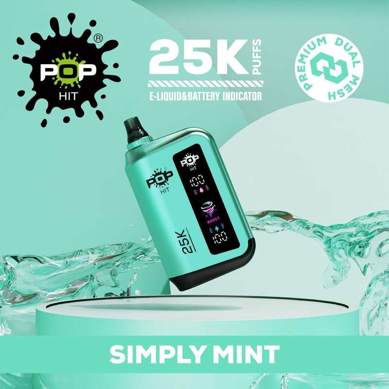 Pop Hit 25k Puffs Disposable Vape 5%