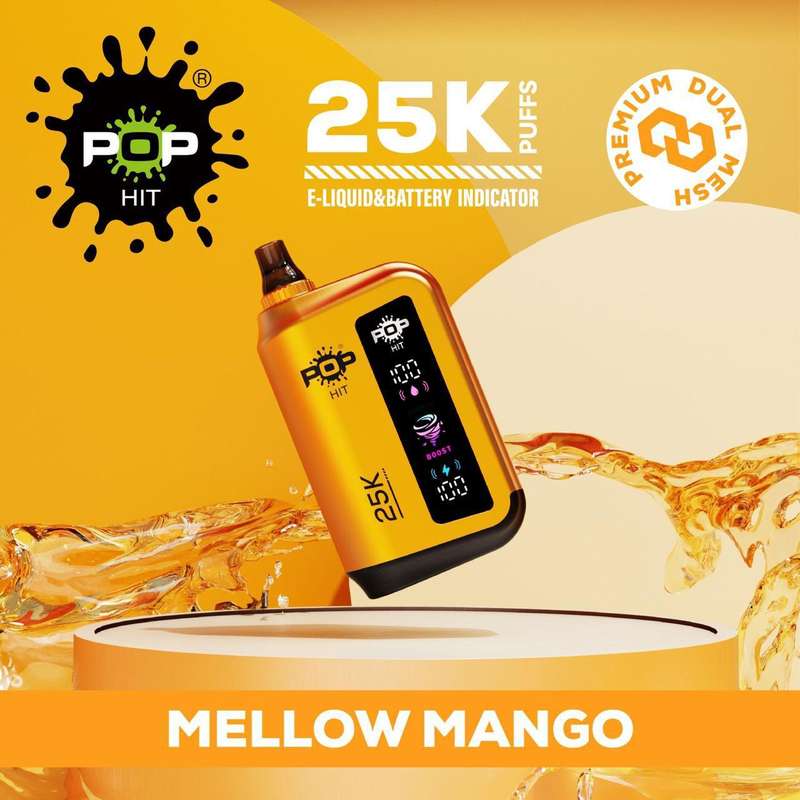 Pop Hit 25k Puffs Disposable Vape 5%