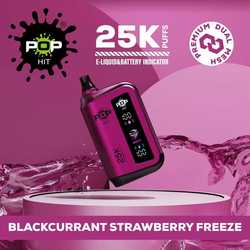 Pop Hit 25k Puffs Disposable Vape 5%