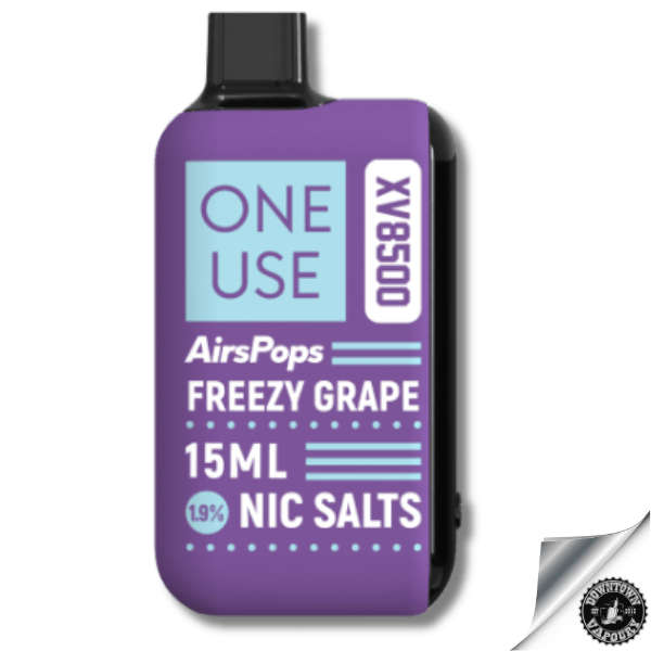 AirsPops ONE USE XV 15ml Disposable Vape - 5%