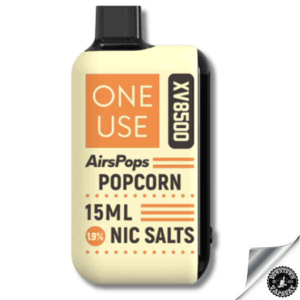 AirsPops ONE USE XV 15ml Disposable Vape - 5%