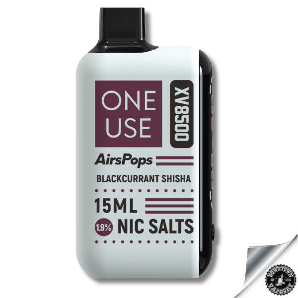 AirsPops ONE USE XV 15ml Disposable Vape - 5%