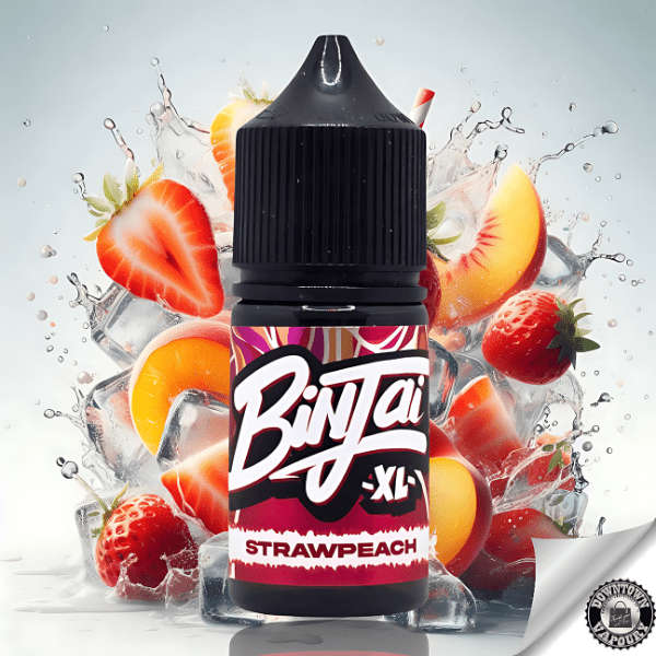 Binjai Strawberry Peach 30ml Nic Salts