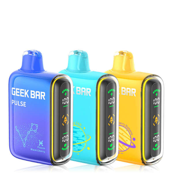 Geek Bar Pulse 7500-15000 puffs. Disposable 5%