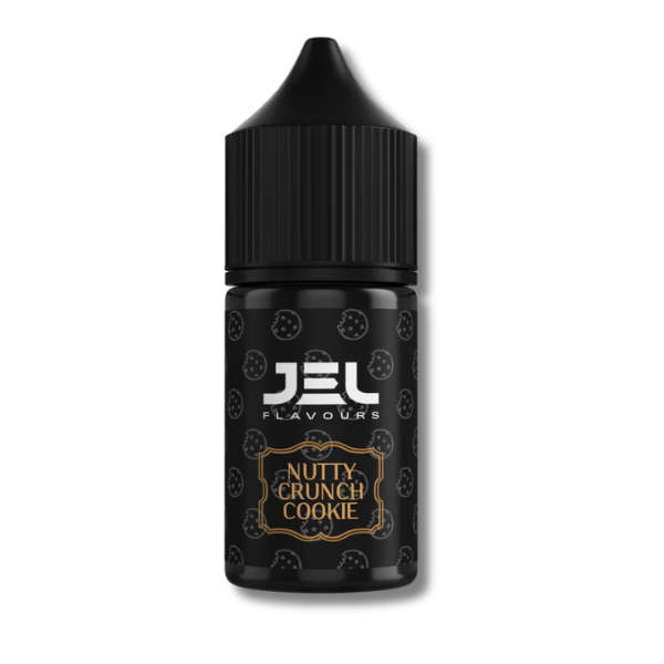 JEL Flavours Salt Nic/MTL Longfill - Nutty Crunch Cookie
