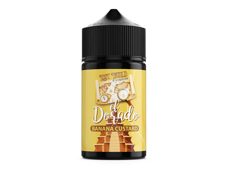 Lost World El Dorado Banana Custard 120ml