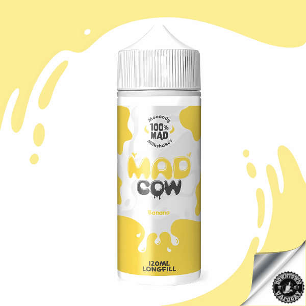 MADCOW Banana Milkshake 120ml (Longfill)