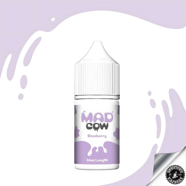 MADCOW Blueberry Milkshake 30ml (Longfill)
