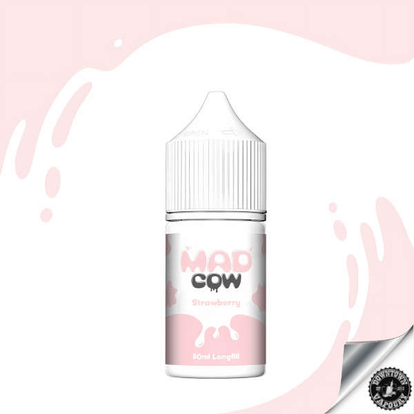 MADCOW Strawberry Milkshake 30ml (Longfill)