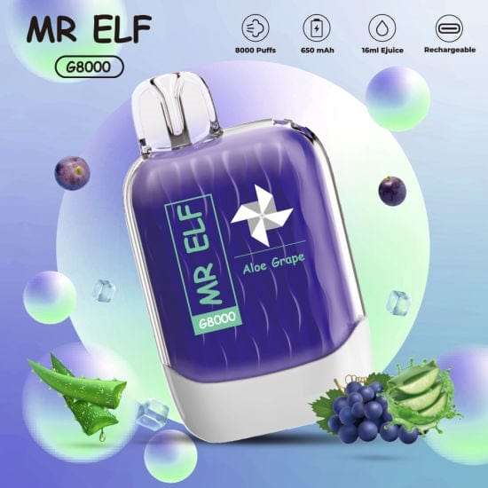 MR ELF 8000 Puff Disposable Pod Device 5%