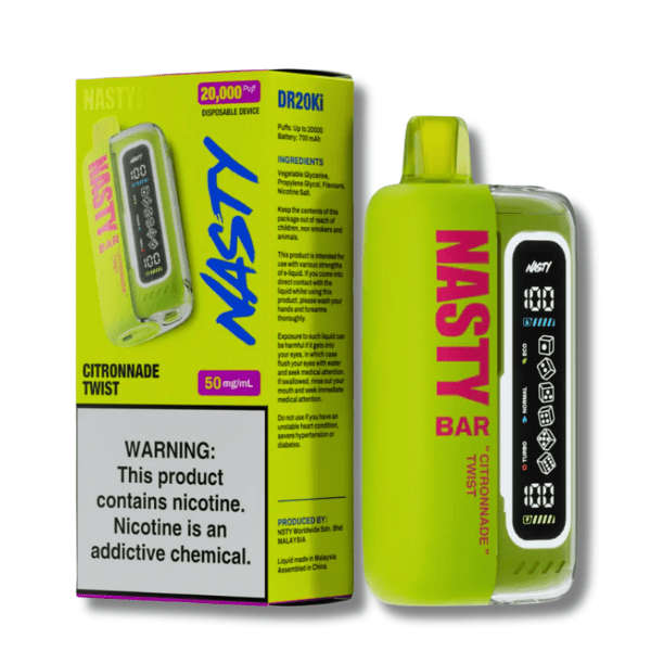 Nasty Bar XL Disposable Rechargeable 20 000 puff 5%