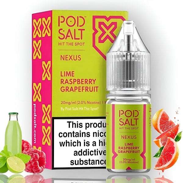 Nexus Lime Rasberry Grapefruit  & Pod Salt 30ML