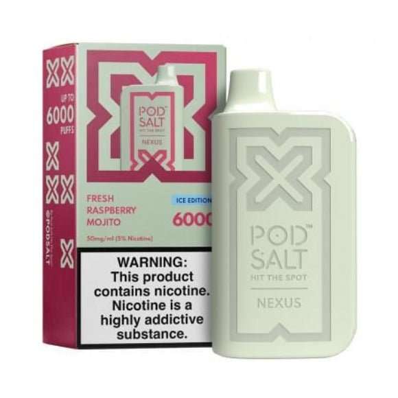 Pod Salt Nexus 6000 Rechargeable Disposable Device 2%