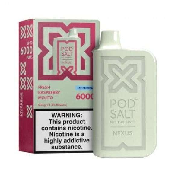 Pod Salt Nexus 6000 Rechargeable Disposable Device 2%