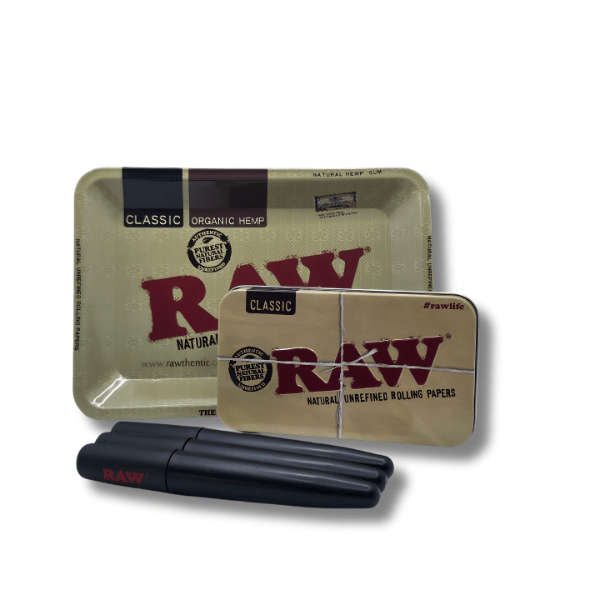 RAW Classic Rolling Tray Mini 3-in-1 (1 pc)