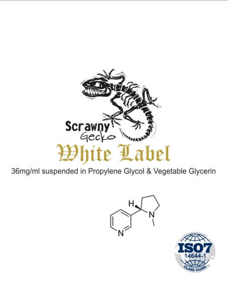 Scrawny Gecko - Nicotine 100ml