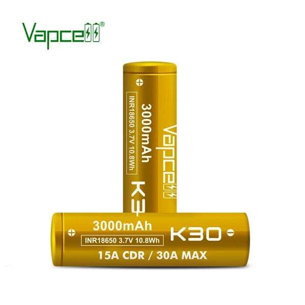 Vapcell K30 18650 3000mah 15A (1pc)