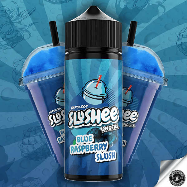 Vapology - Blue Raspberry Slushee (Long Fill)