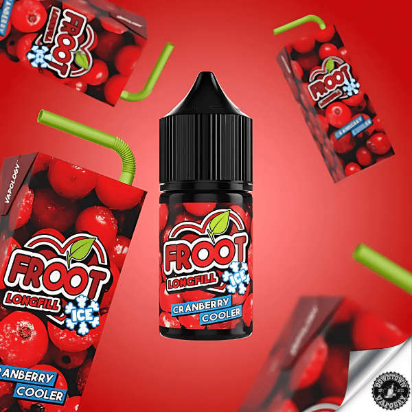 Vapology - Cranberry Cooler Froot Long Fill 30ml