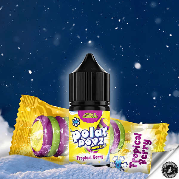 Vapology Polar Popz - Tropical Berry Long Fill 30ml
