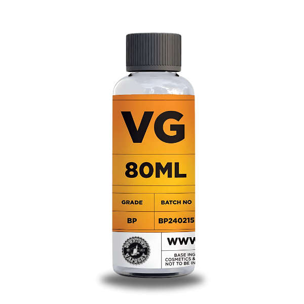 VG 80ml Shortfill (100ml PET Bottle)