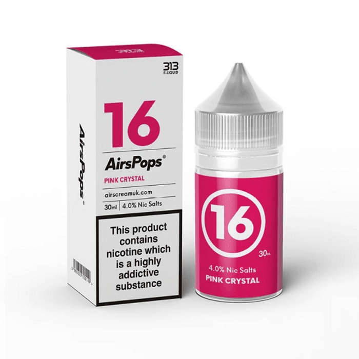 AirsPops Pink Crystal 30ML Salts