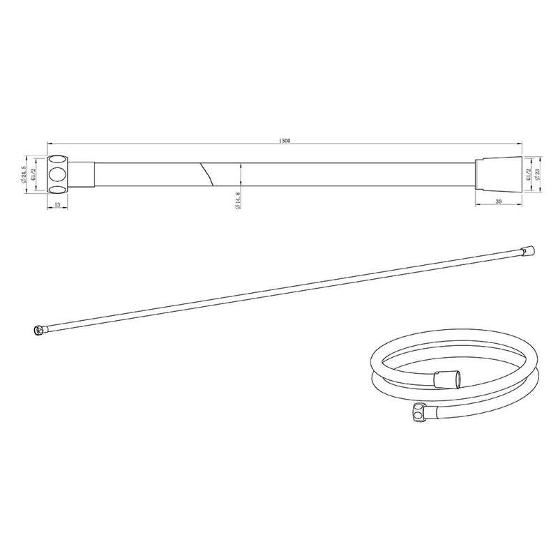 Cobra Seine Hand Shower Hose