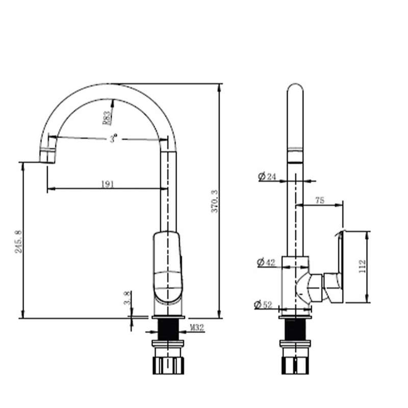 Cobra Seine Sink Mixer