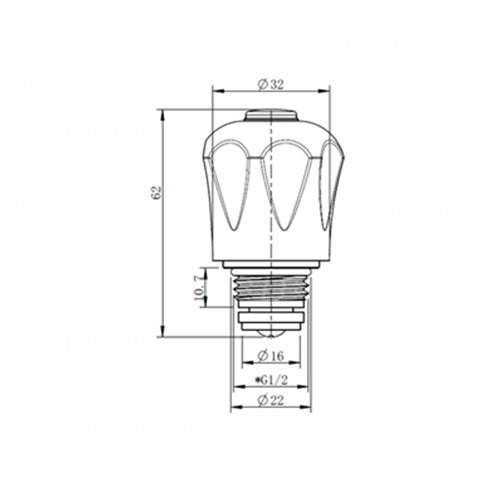 Cobra Stella Standard Light Pressure Tap Head