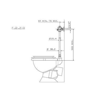 Cobra Junior Flush Master for Top Entry Toilet