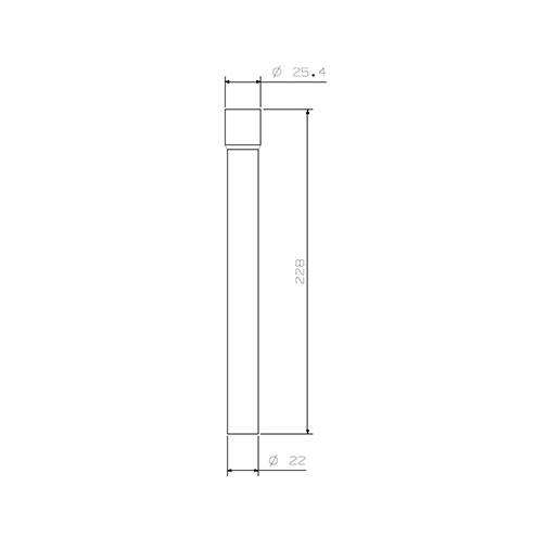 Cobra Flush Junior Straight Urinal Flush Pipe