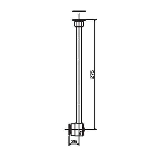 Cobra Flush Pipe for Urinal