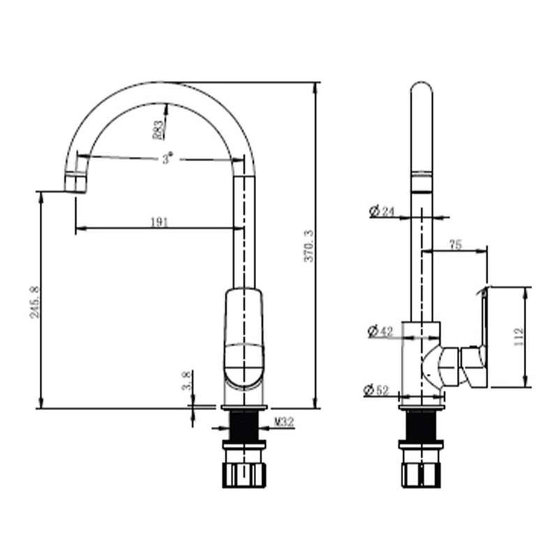 Cobra Seine Sink Mixer
