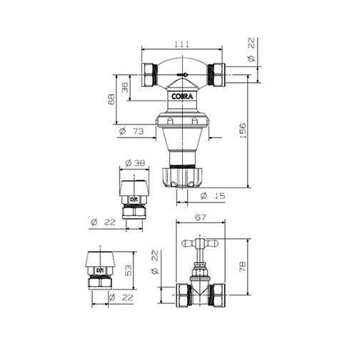 Cobra Masterflow 2 Pressure Control Valve Pack 400KPA