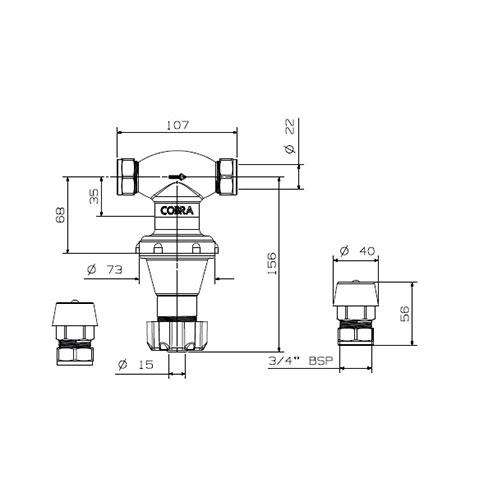 Cobra Masterflow 2 Pressure Control Valve 100KPA