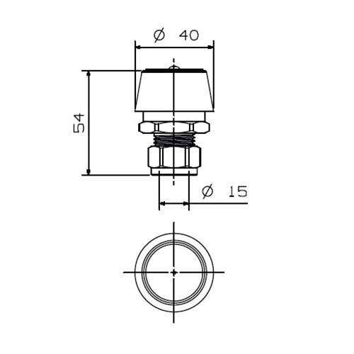 Cobra Vacuum Breaker 15mm