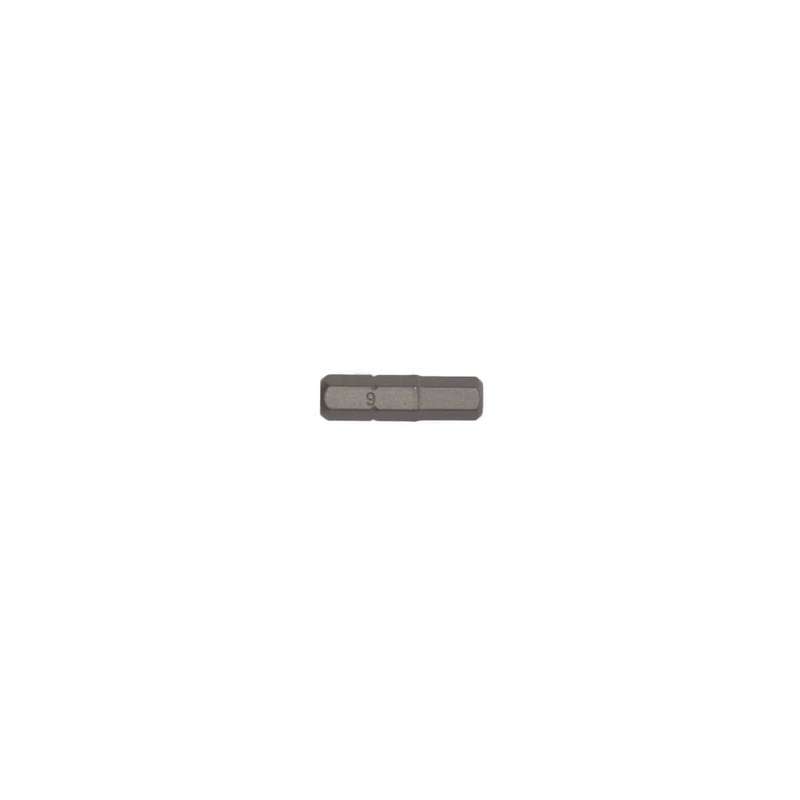 3PC 1/4inch Hex Drive 6MM Hex Bit 25MM Long