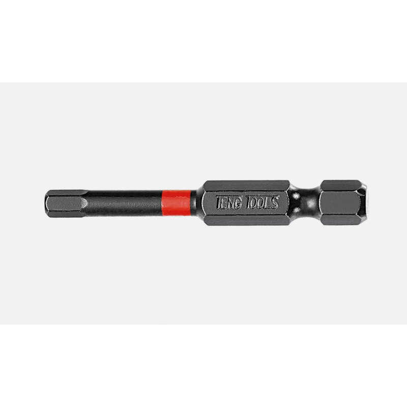 1PC 1/4inch Hex Drive 5mm Hex Impact Bit - 50mm